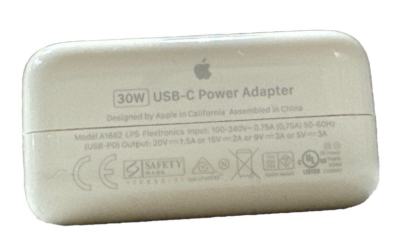 OEM Apple A1882 30W USB-C Power Adapter gallery