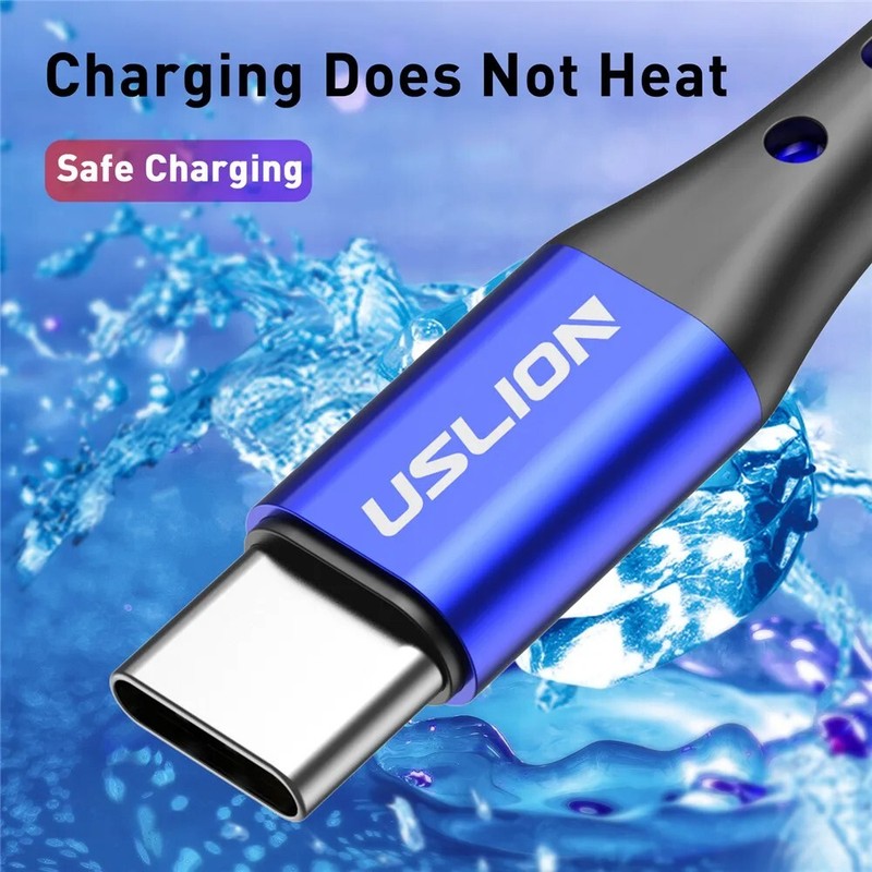 Fast Charging USB Type C Micro Cable Wire 3A Universal Phone Charger Data Cable gallery
