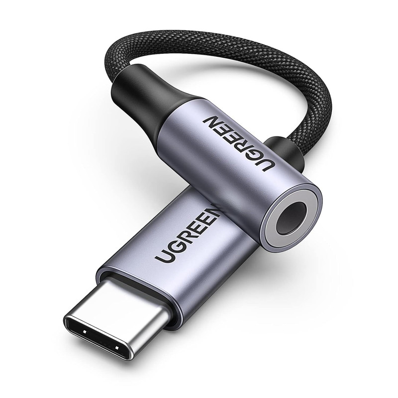 USB C to 3.5Mm Audio Adapter Type C to Headphone Aux Jack Dongle 24Bit/96Khz Hif
