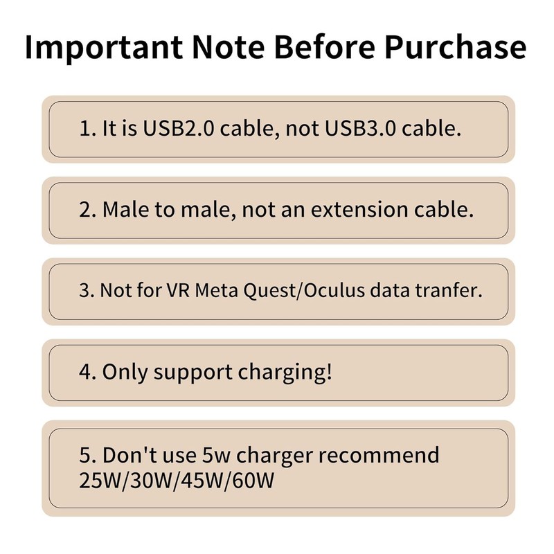 20FT Right Angle USB C Cable, 60W Extra Long Charging Cord 20FT, Blue gallery