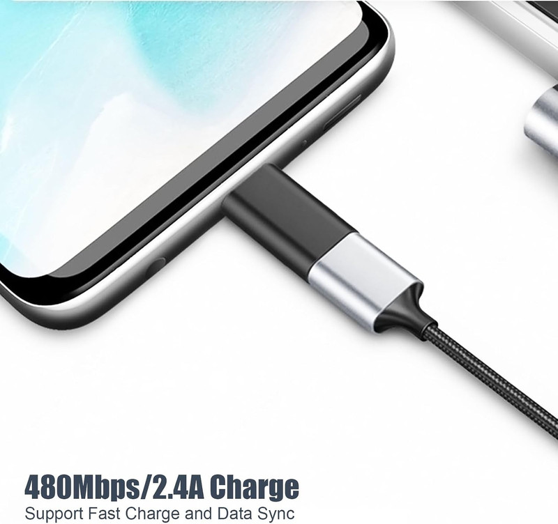 USB C to Micro USB Adapter 5Pack, Type C Female to Micro USB Male Convert Connec gallery