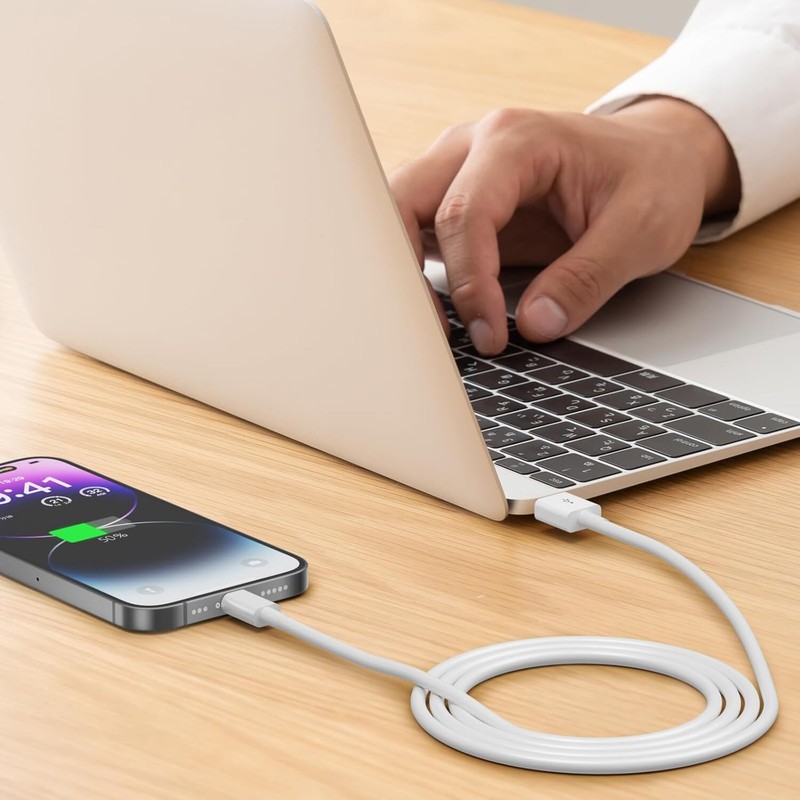 USB Fast Charger Cable CarPlay Cord For iPhone 14 13 12 11 Pro Max XR SE 8 7 Lot gallery