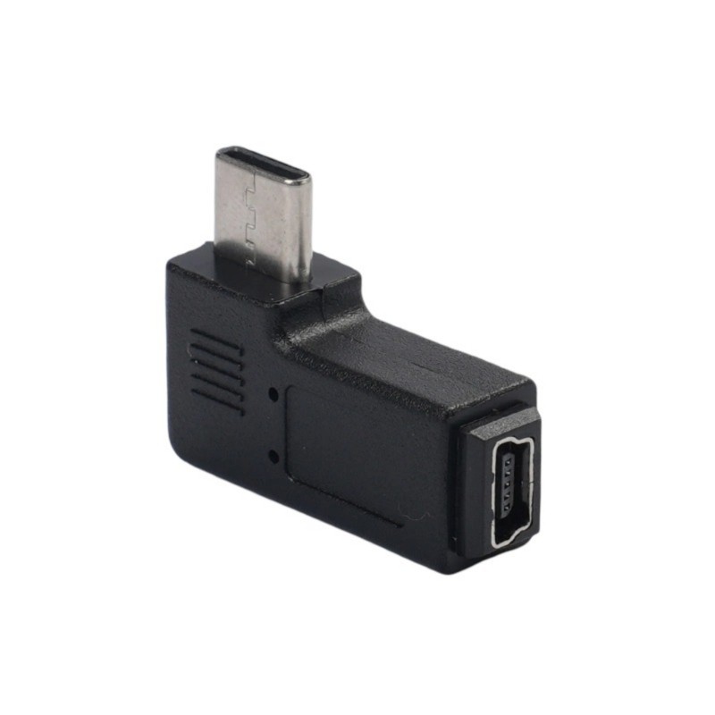 Type-C Male to Mini USB Female Adapter Converter Support Data Sync and Charging gallery