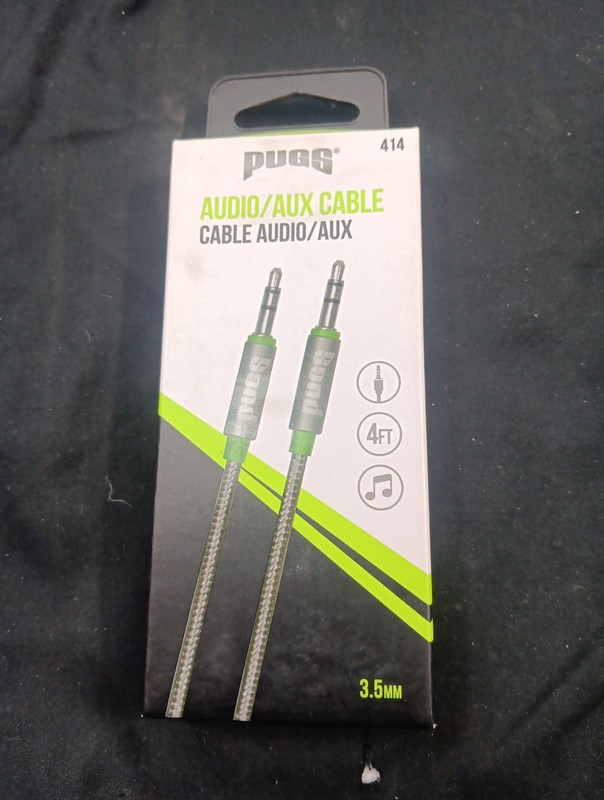 PUGS - 414 - 3.5mm AUX Audio Connetivity Cable – 4ft gallery