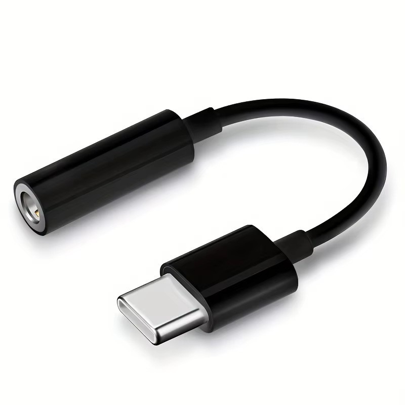 USB-C Audio Adapter Jack 3.5mm DAC Compatible for iPhone 15 16 Samsung Pixel gallery