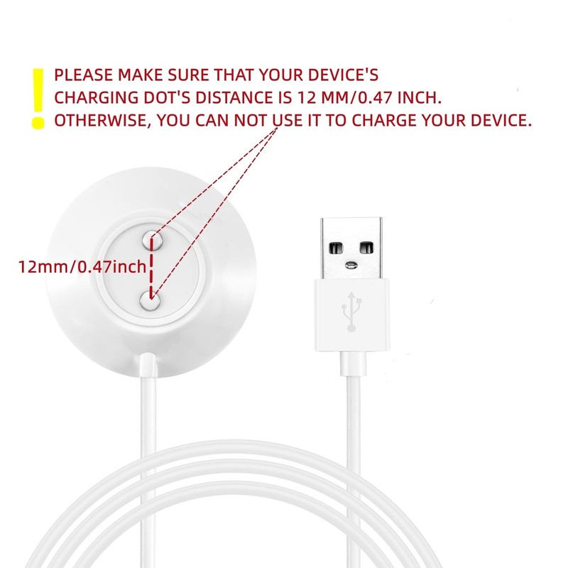 Rose Replacement Charger, 12mm Magnetic Standing Dock Station Fast Charging USB gallery