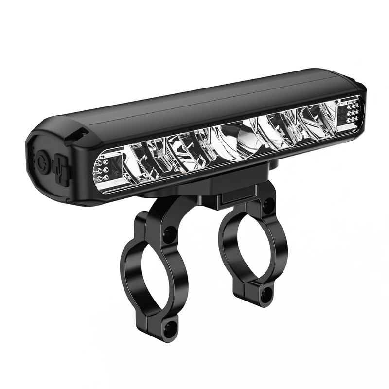 Super Bright Bike Lights for Night Riding, USB Rechargeable Bicycle Light Fro...