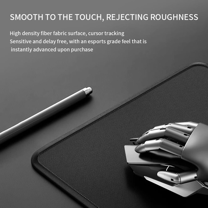 3 Pack Mouse Pad, Ultra-Smooth Gaming Mousepad,with Non-Slip Rubber Base Wash... gallery