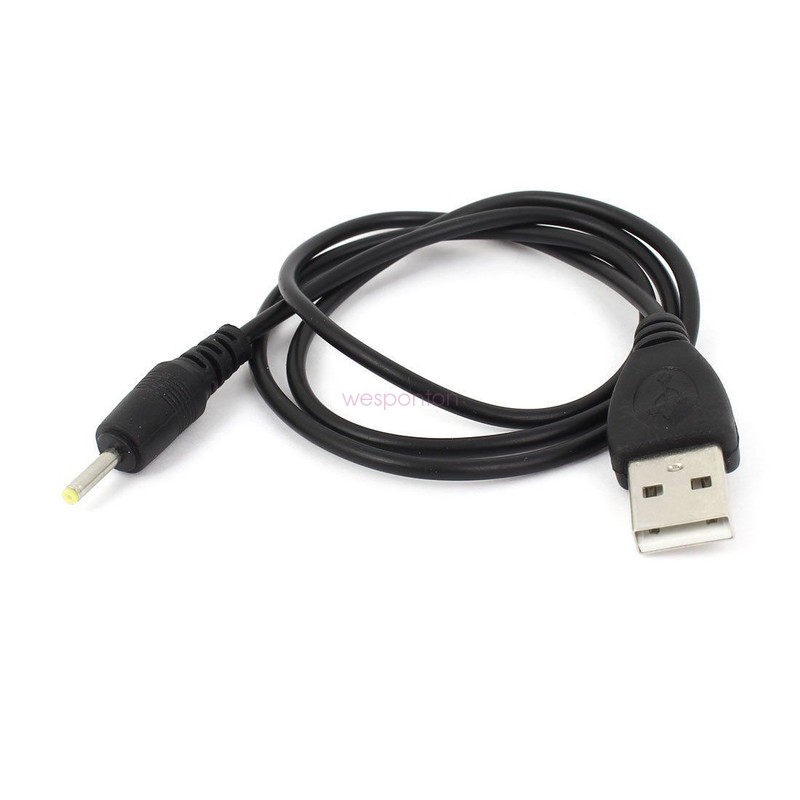 USB A Male to 2.5mm DC Plug Power Charging Charger Cable Cord for Tablet PC wd