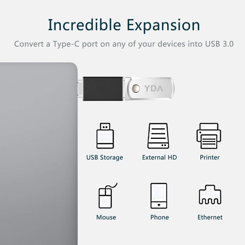[Fast Transfer] Type C 3.0 OTG Adapter for Galaxy S22 S21 S20+ Ultra Note 20/10 gallery