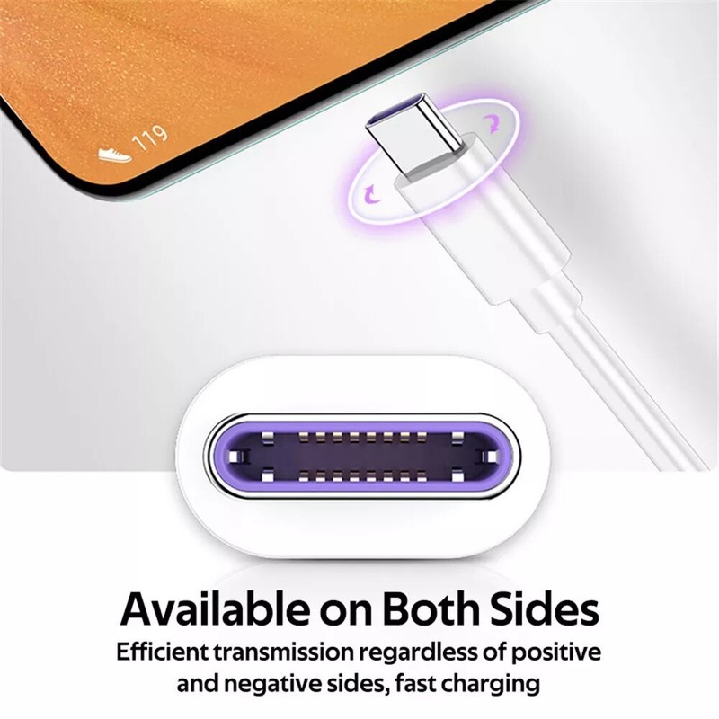USB Type C Data Cable 5A Fast Charging USB-A to USB-C Charger Cord For Phone gallery