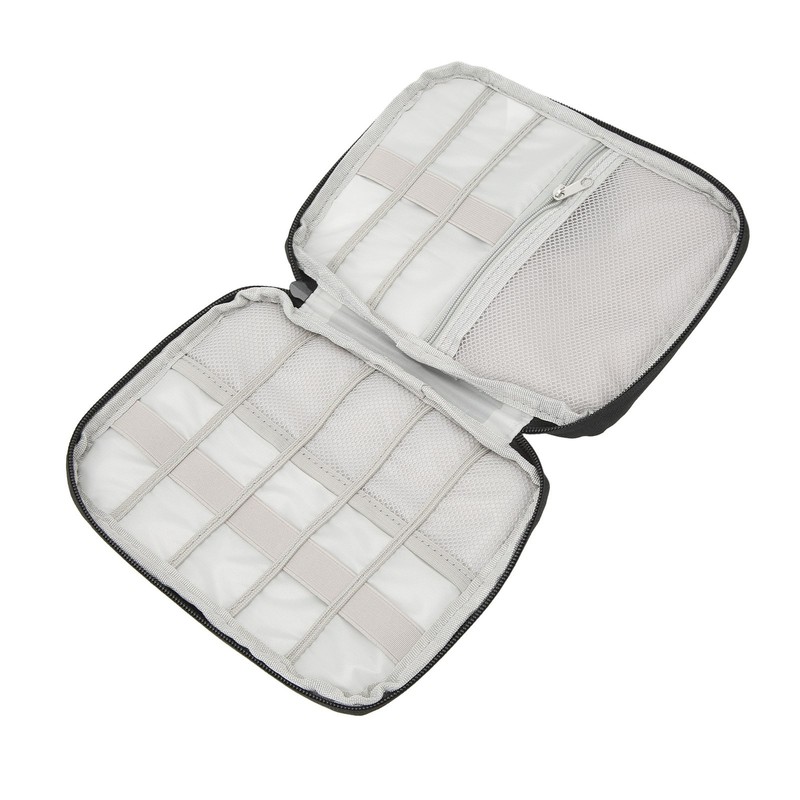 Electronics Organizer Data Cable Charger Collector Multi Functional Bag Cabl BT0 gallery