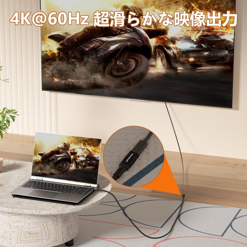 USB to USB Extension Cable | 240W PD & 20Gbps Data | 4K 60Hz | Nylon Braided ... gallery