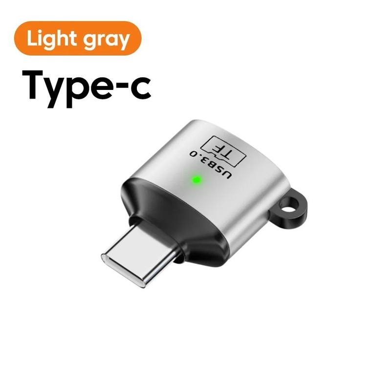 Type C To TF Card Reader OTG USB Adapter Converter For Smart Phone gallery