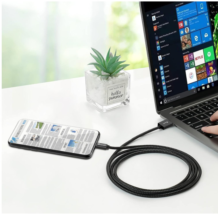 USB C Cable 20 ft 3.1A Type C Charger Fast Charging Cable USB A to C 3A Charger gallery