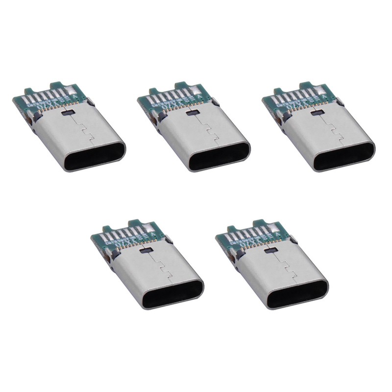 5pcs 3-5V Type C USB 3.1 24Pin Female Jack PCB USB Connector Breakout PCB e gallery