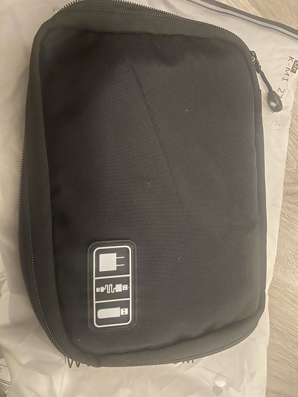 Storage Bag- Portable Multi-functional Mobile Phone Data Cable Storage Bag gallery