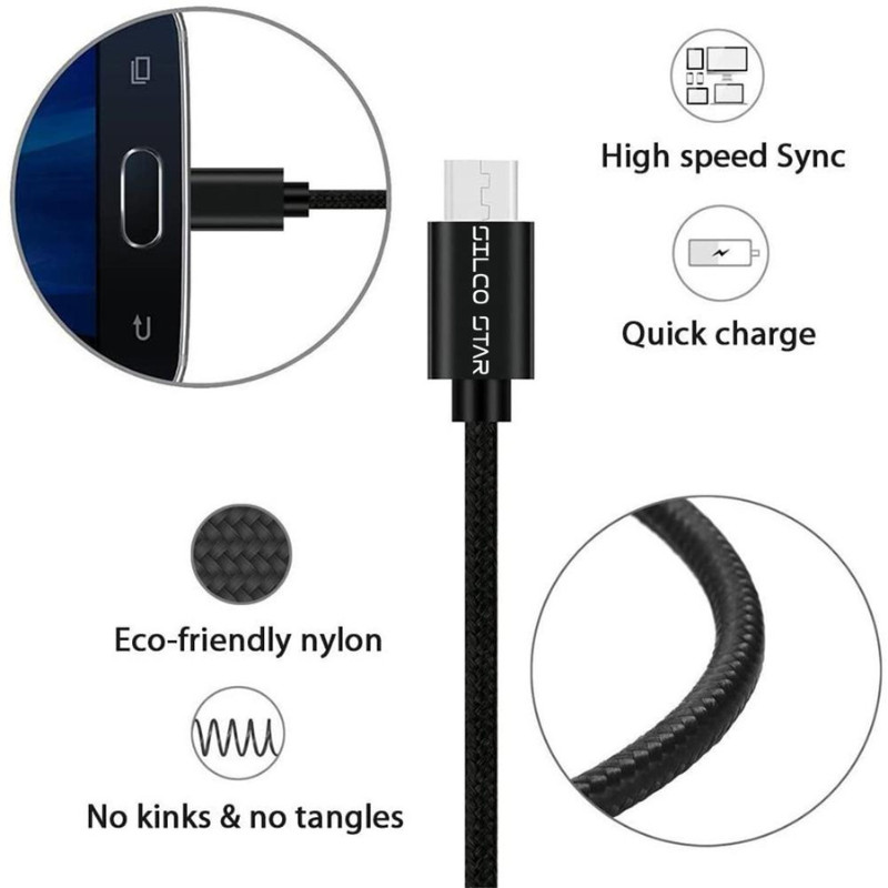 2M / Micro USB Data Sync Charging Cable For ASUS ZENPAD 10 Z300C,ZENPAD S 8.0 gallery