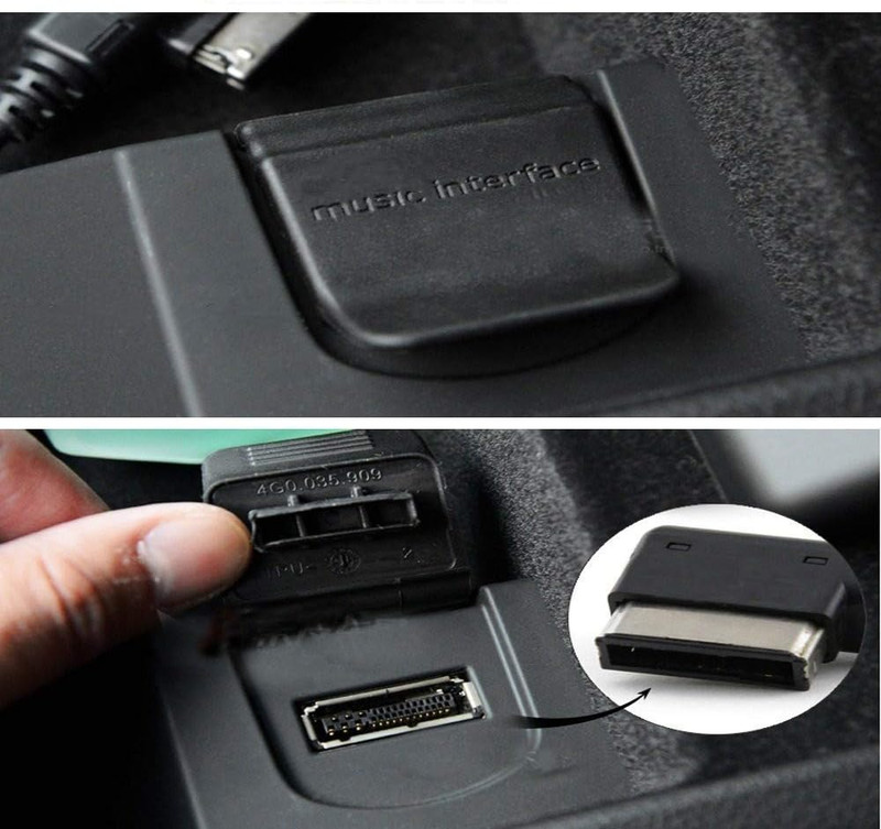 2 in 1 AMI Music Interface Charg to Type C Adapter Aux Cable for A4 A3(MMI 3G... gallery