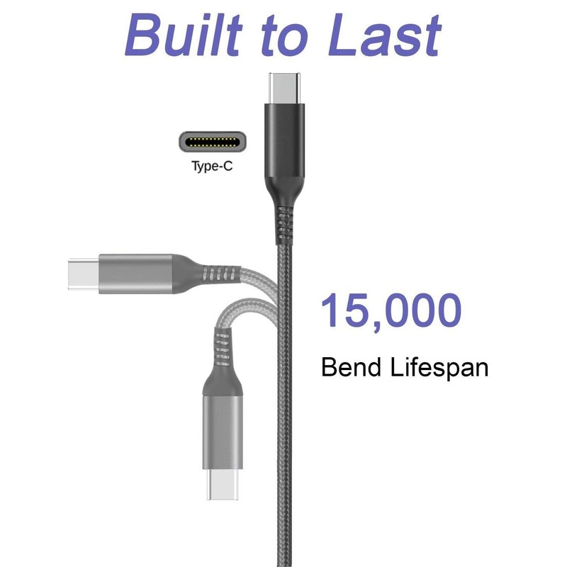 Type C Charger Cable 10FT 1/4-Pack Fast Charging Cord USB A to USB C Cell Phone gallery