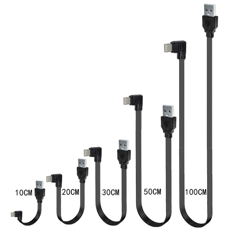 10-100cm USB to Type C Power Cable 10W Fast Charging Cord Supports 480Mbps Data gallery