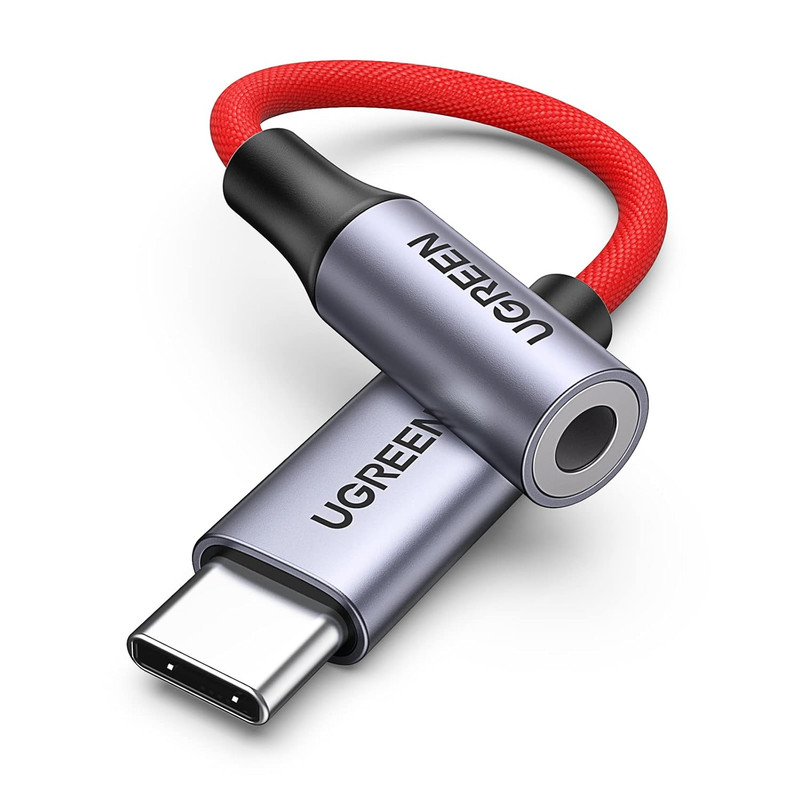 USB C to 3.5Mm Audio Adapter Type C to Headphone Aux Jack Dongle 24Bit/96Khz Hif