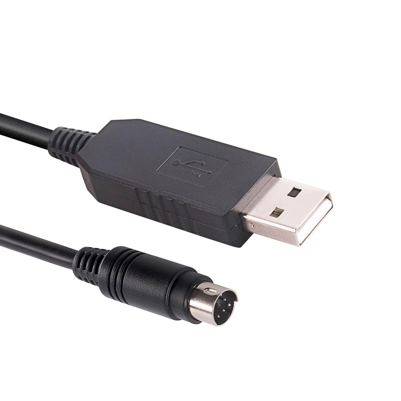 Mendouconert USB to 6-pin Mini Din RS232 Serial Communication Cable for LS XG…