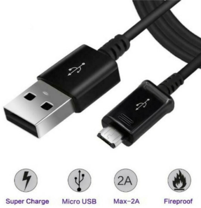 20 Pack Micro USB Cable 5FT Fast Charger for Samsung Galaxy Note 4 5 S6 S7 Black gallery