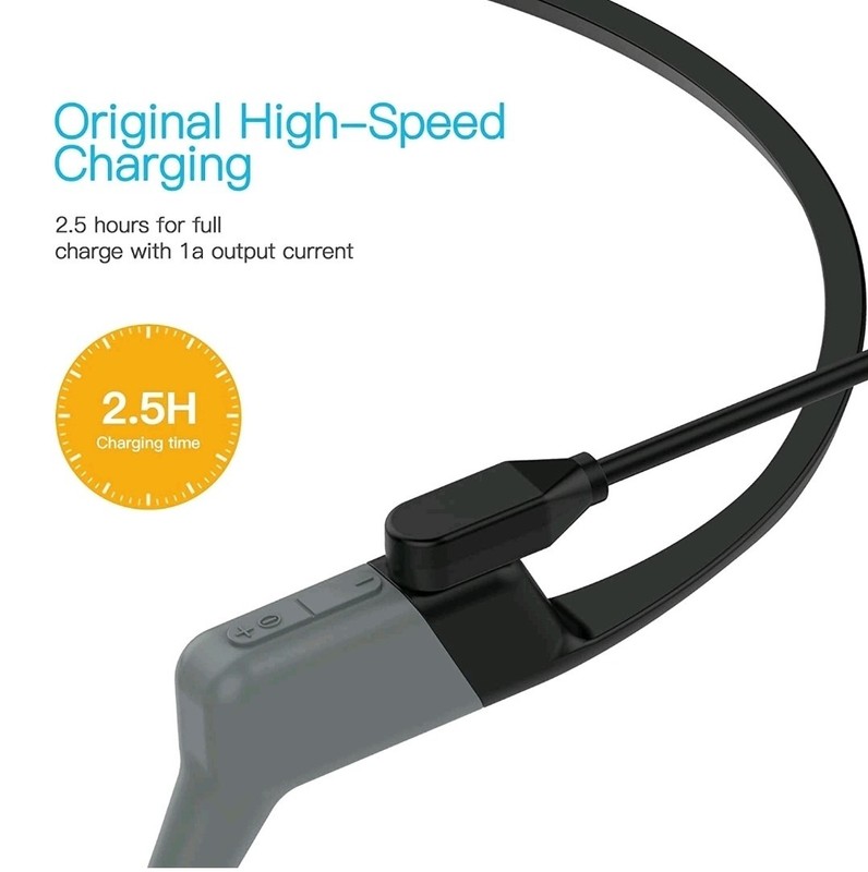 2 Unit USB Magnetic Charging Cable Cord for After-Shokz Aeropex Open Run/Comm gallery
