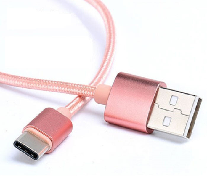 Braided USB Type-C Data Charger Adapter Cable For TCL 20 R Pro 5G 20L+ 20B 20S