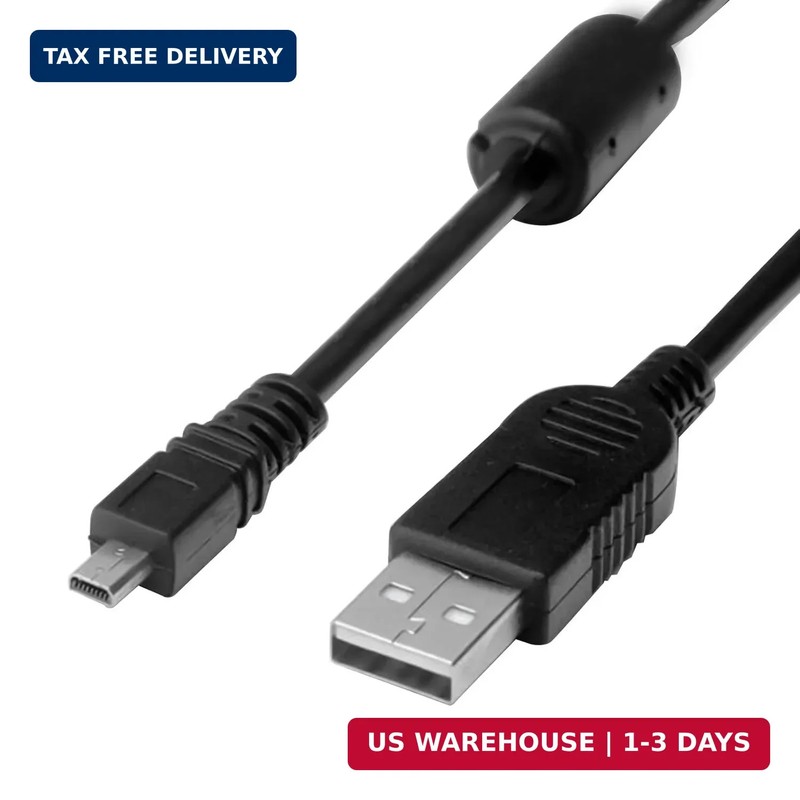 Replacement USB Camera Transfer Data Sync Charger Charging Cable Cord for Panaso