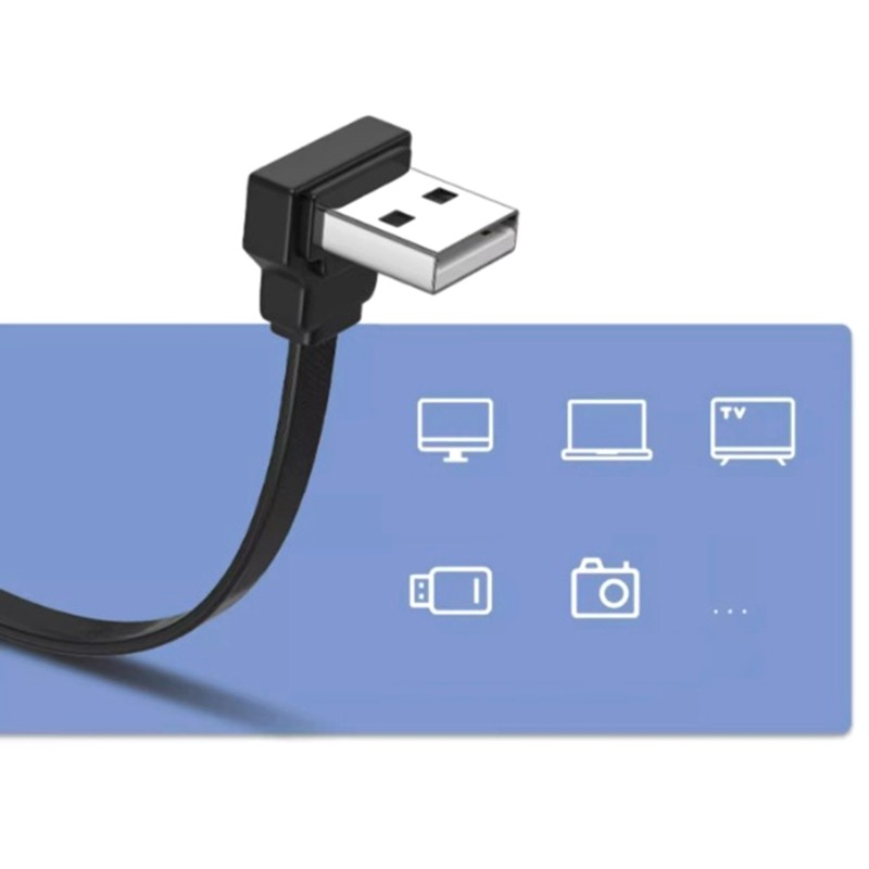 USB C to USB A 2.0 Right Angle Cable USB C Charger Cable 480Mbps Data Transfer gallery
