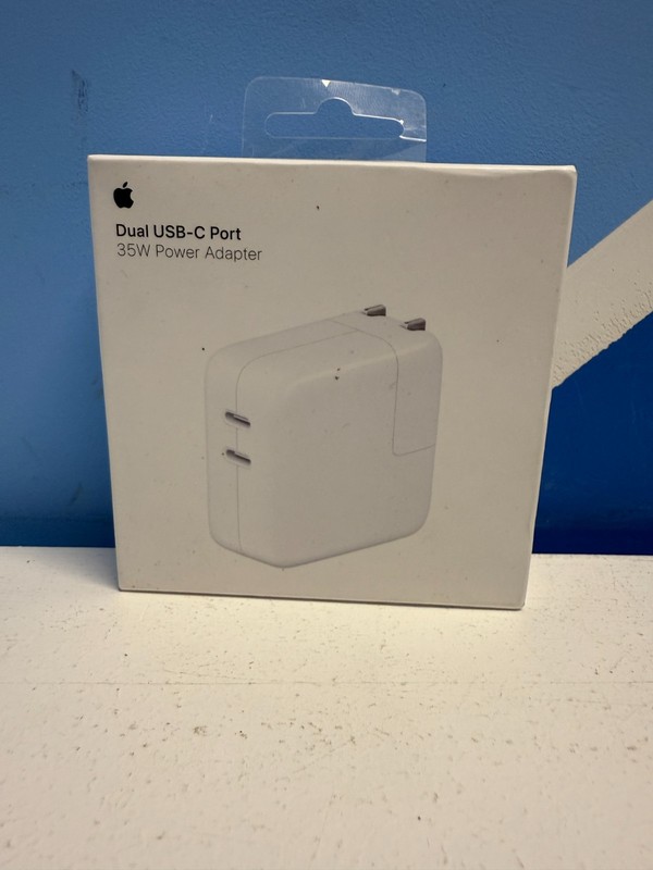 Apple 35W Dual USB Type-C Port Power Adapter MNWP3AM/A White
