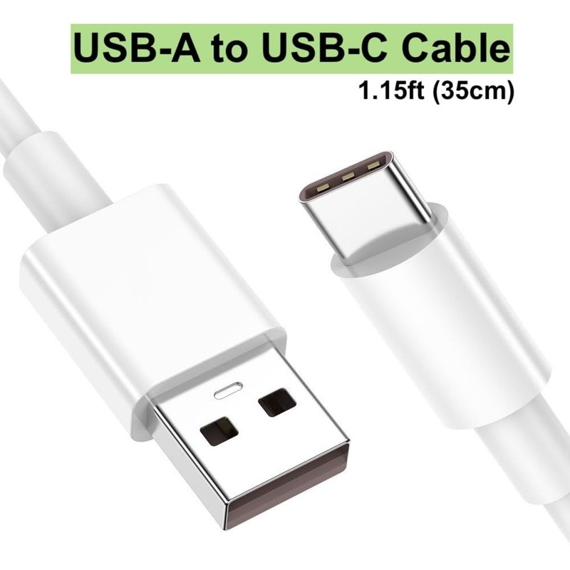 Short iPhone 15/16/17 CarPlay Cable 1.15ft [2-Pack] – USB A to USB C Fast Char gallery