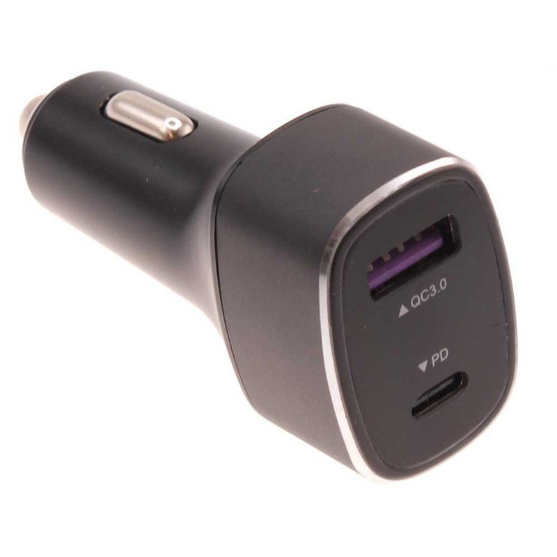 For Galaxy Tab S7/S8/S9/11 11" 36W PD Fast Car Charger 6ft USB-C Cable 2-Port gallery