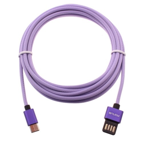 For Galaxy Z Flip/3/4/5 Purple 10ft USB-C Cable Extra Long Fast Charger Power gallery