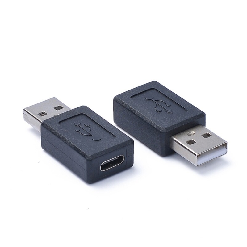 USB C Female to USB 2.0 Male Adapter 480mbps Fast Data Transfer Power Adapter gallery