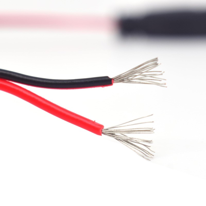 3.3FT 20AWG USB 2.0 Male Plug 2 Pin Bare Wire 5V 5A Extension Pigtail Power gallery