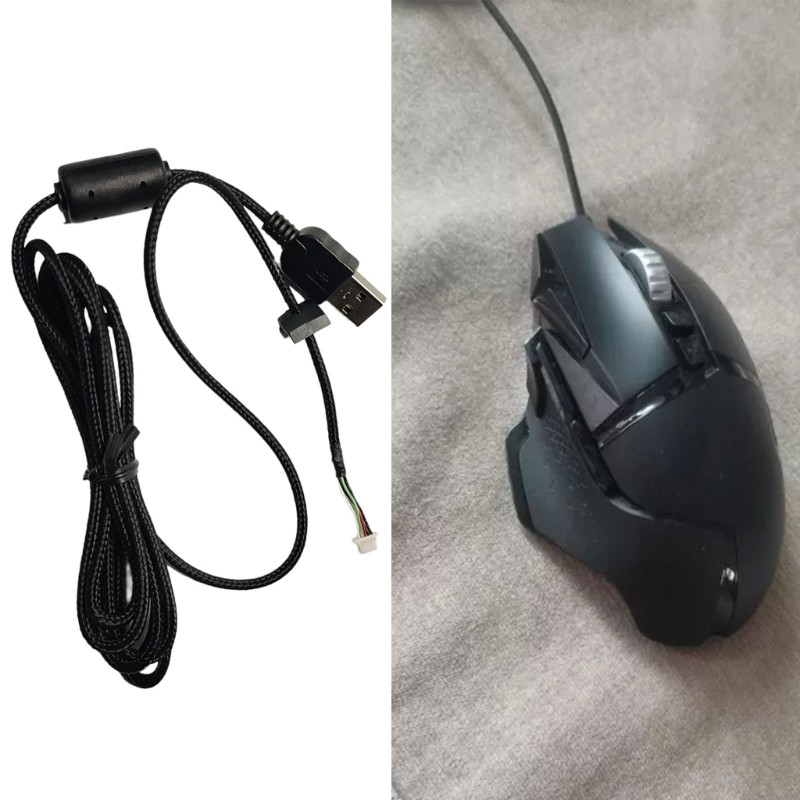 USB Mouse Charging Cable Replacement Repair Accessory for G502X Wireds Mouse gallery