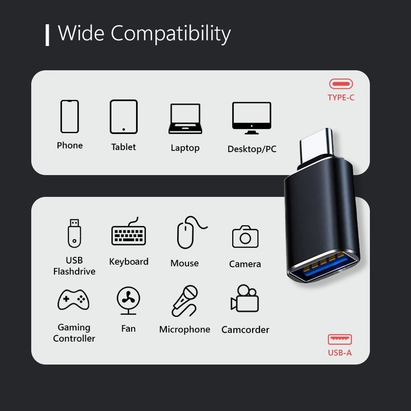 B2G1 FREE USB C 3.1 Type C Male to USB 3.0 Type A Female Port Converter Adapter gallery