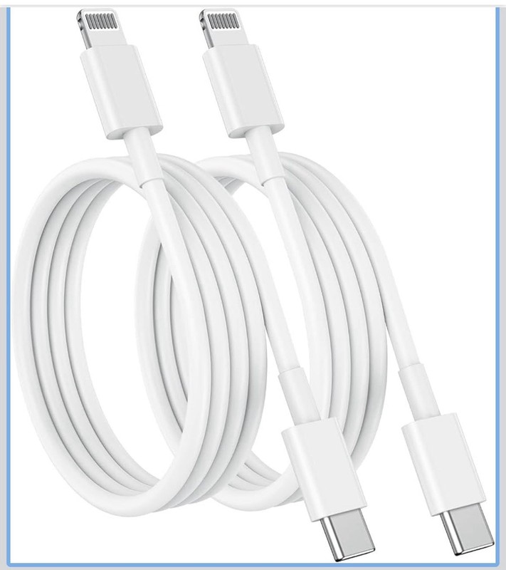 USB C to Lightning Cable 3FT 2Pack [Apple Mfi Certified], Power Delivery Iphone