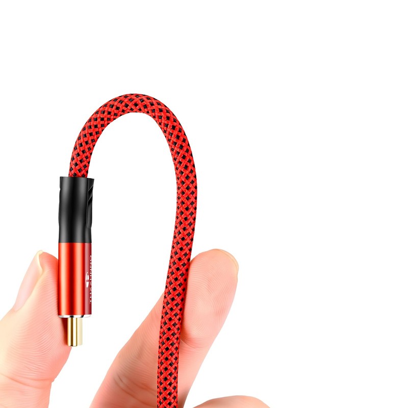 USB C Cable 10ft Type A to C 10Gbps Braided Fast Charge 3A Red gallery