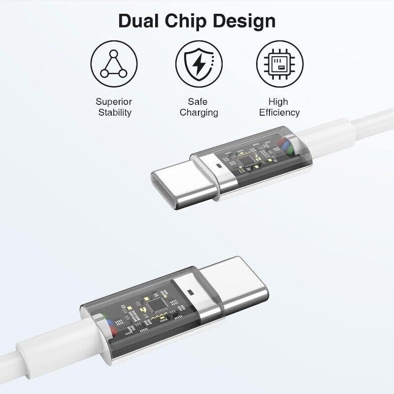 LOT Type USB C to USB C 3.0 Cable 5A FAST Charger Cord for IPAD MacBook Pro Air gallery