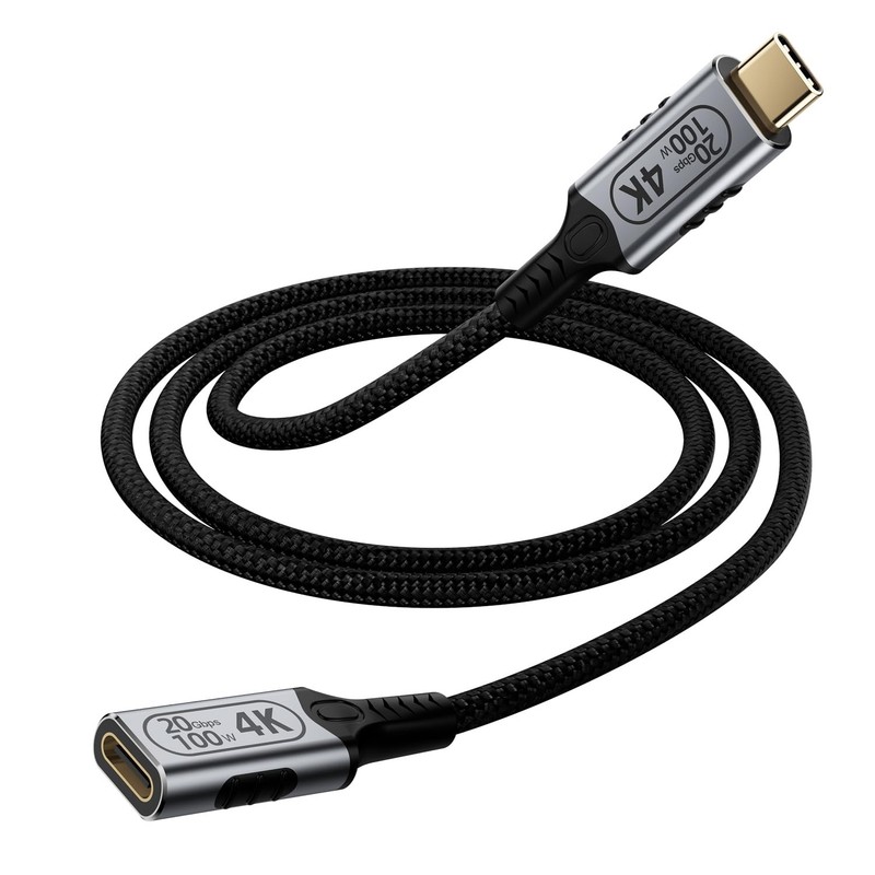 USB C Extension Cable 3.3ft, 100W Charging USB c 3.2 Extension Cable, high Sp…