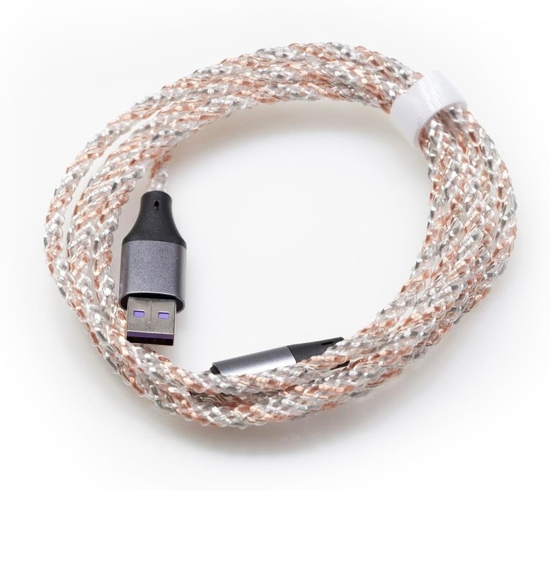 Statik 3ft Multi-color Braided Charging Cable – USB-C to USB-C