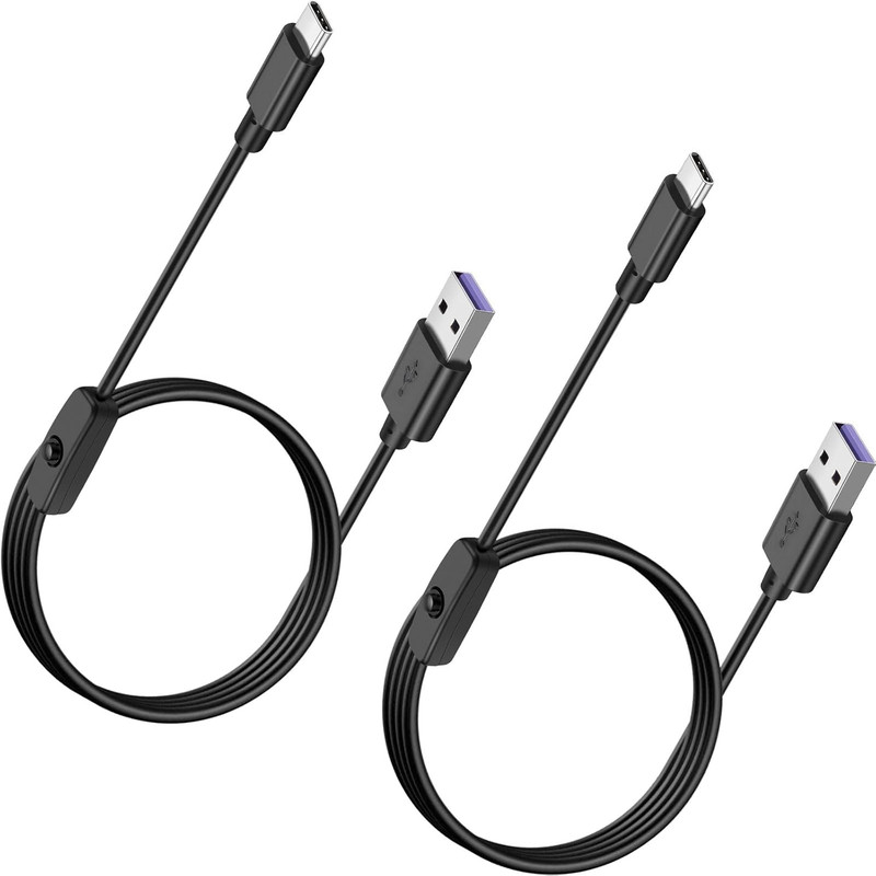 USB Type C Charging Cable 2-Pack with On/Off Switch, 3 Feet Length gallery
