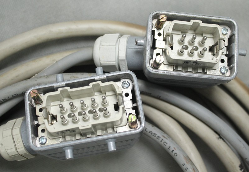 Charging Cable With Mennekes 535 Indust. Power Socket w/ Weiland 70.310 Sockets gallery