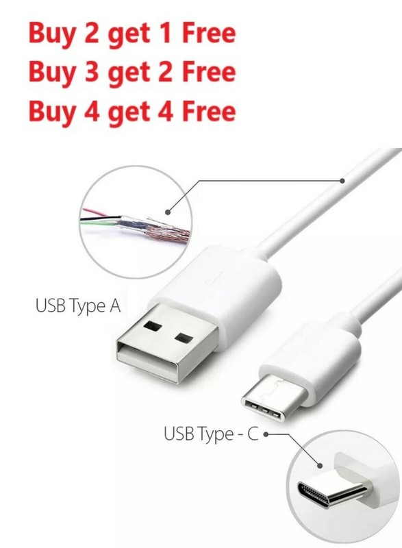 For Samsung Note 10/ Plus S10 S9 Type C Cable Fast Rapid Charging cable Cord
