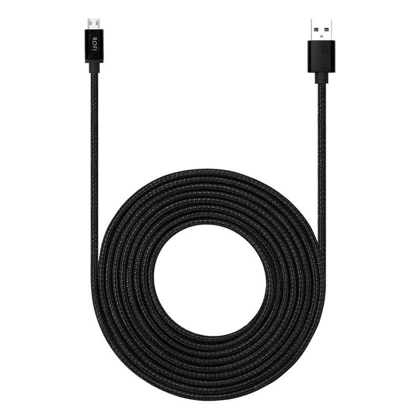 Micro USB Cable 15ft with 3A Fast Charging, Extra Long and Extremely Durable …