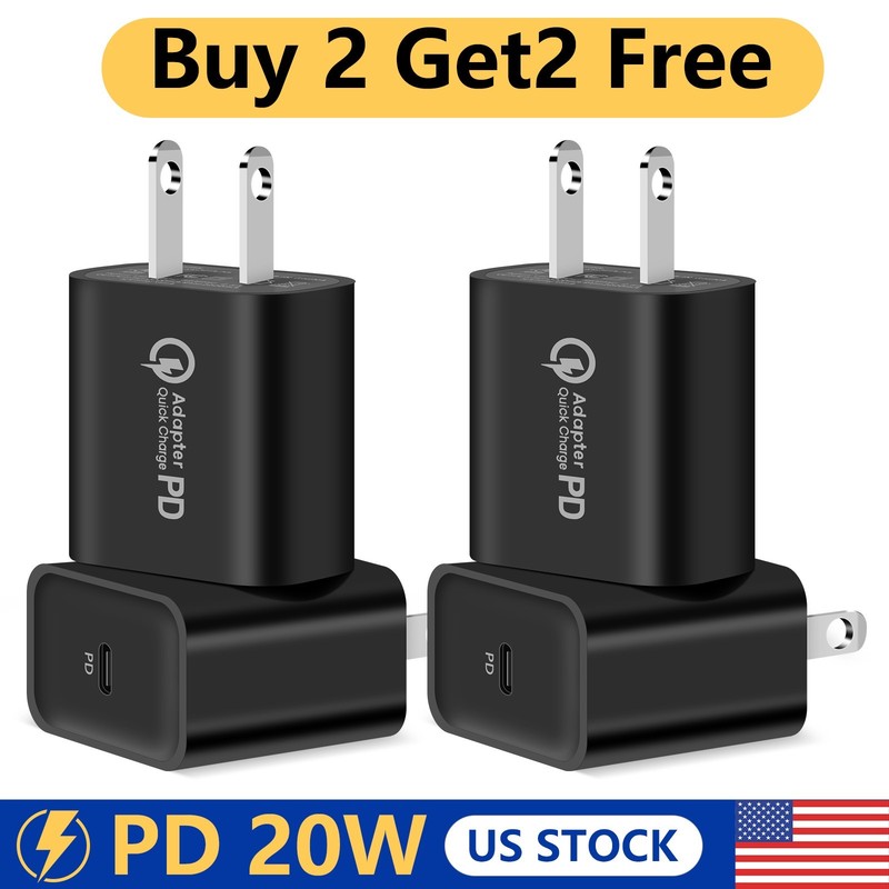 For Samsung Galaxy Series Quick Charge US Fast 20W USB-C PD Plug Charger Adapter gallery